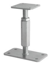 Pied de poteau reglable M24 ING Fixations Fixations professionnelles pour les menuisiers charpentiers plombiers electriciens