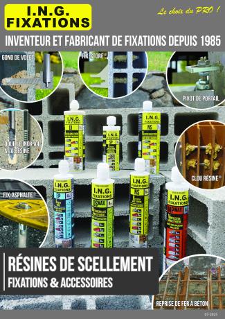 Gamme résines de scellement