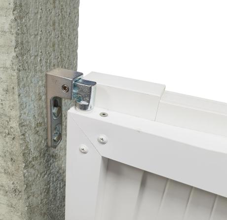 Pivot de portail PVC - fixation haute