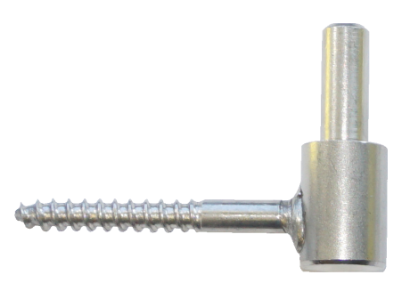 Gond bois Inox