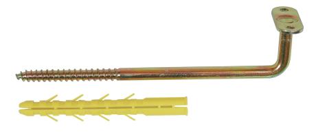 Fixation main courante universelle pour béton + isolation maxi 70 mm