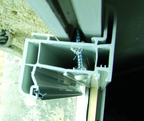 Vis top - vue en coupe