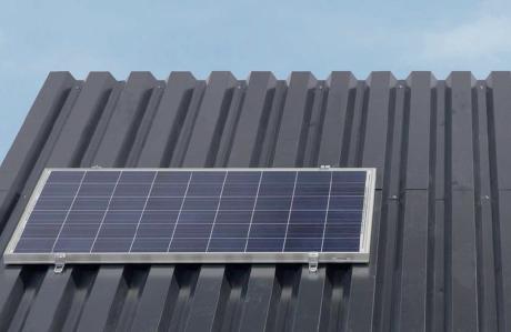 Fixation solaire - en situation