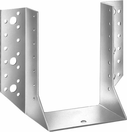 Sabot de charpente à ailes extérieures