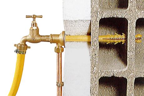 Cheville robinet de puisage - ING Fixations - Fixations professionnelles  pour les menuisiers, charpentiers, plombiers, électriciens.