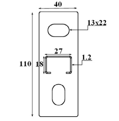 Console pour chauffe-eau plat - ING Fixations - Fixations professionnelles  pour les menuisiers, charpentiers, plombiers, électriciens.