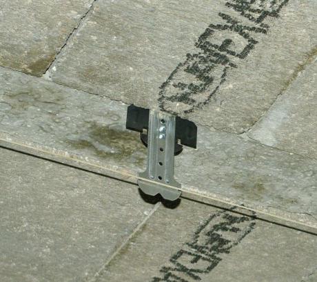 Suspente hourdis béton + suspente bois