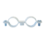 Collier double blanc