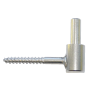 Gond bois Inox