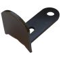 Battement bas ISO pour espagnolette sur bavette alu - noir