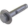 Cheville Serru Inox avec vis tête héxagonale