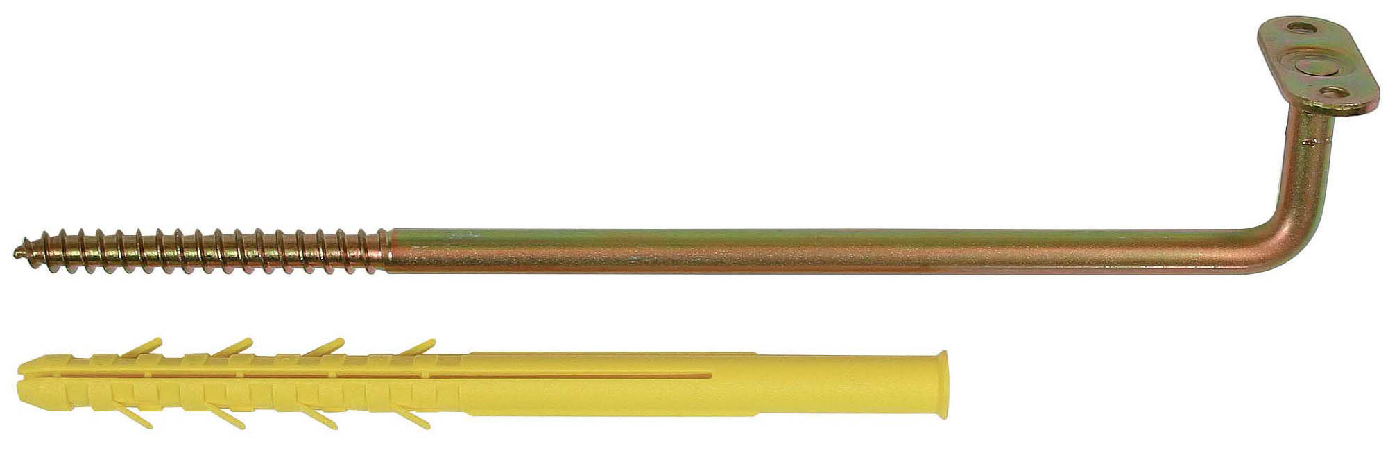 Fixation main courante universelle pour matériaux creux + isolation maxi 100 mm