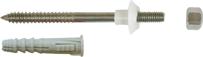 Fixation WC et bidet écrou borgne