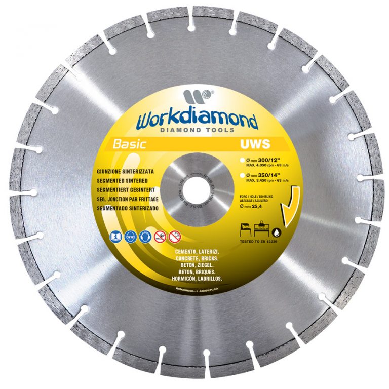 Disque UWS pour béton et brique