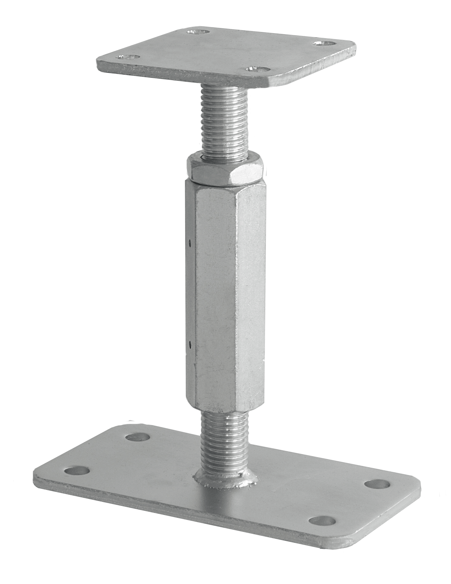 Pied de poteau réglable M24