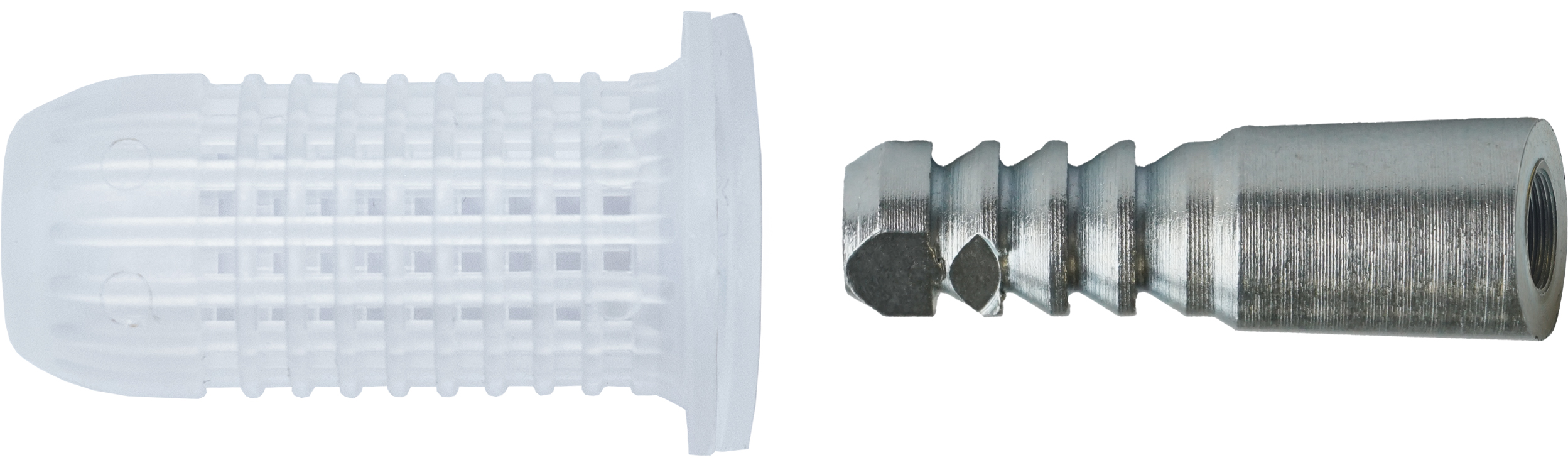 Insert taraudé + filtre nylon