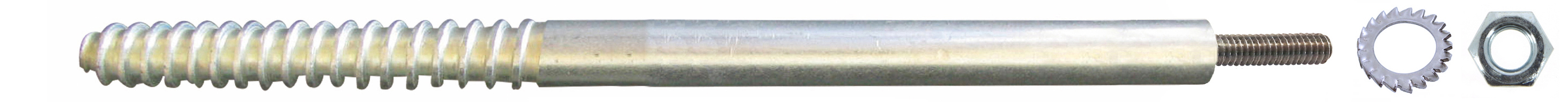 Fixation de rail de volet coulissant ISO à la résine