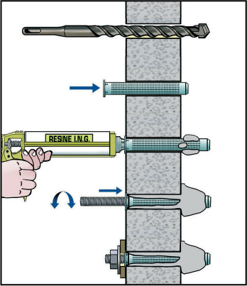 resine-pose-matériaux-creux