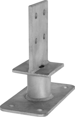 Pied de poteau en âme