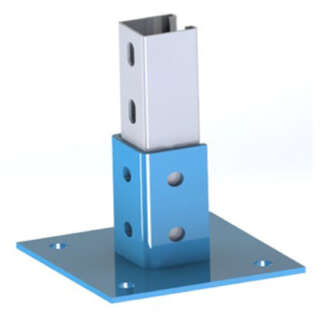 pied-profil-acier-carre-vue-en-situation