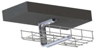 ÉQUERRE UNIVERSELLE CWU - chemin de câble en fil