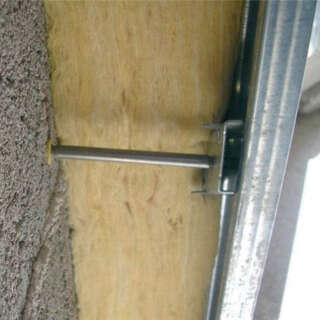 FIX-FOURRURE en situation avec isolant