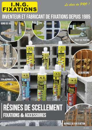 Gamme Résines de Scellement