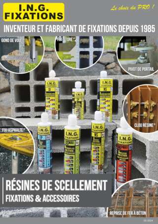 Gamme Résines de Scellement