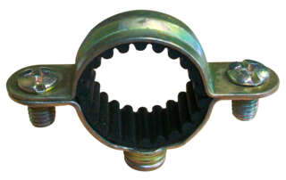 Insulated single pipe clamp