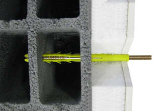 CHEVILLE RADIATEUR LÉGER vue en coupe