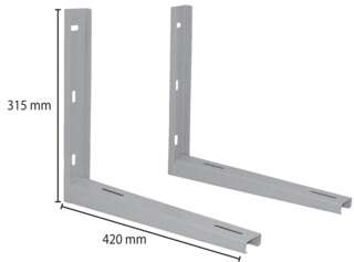 SUPPORT CLIM SOUDÉ - Dimensions