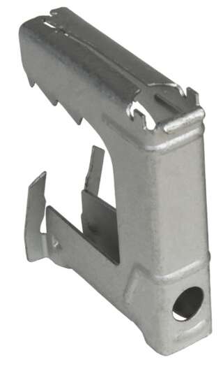 Sheet metal edge hanger