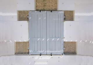 Malette d'assemblage de volets en situation