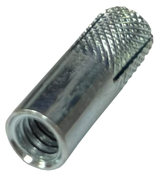 Cheville douille métallique