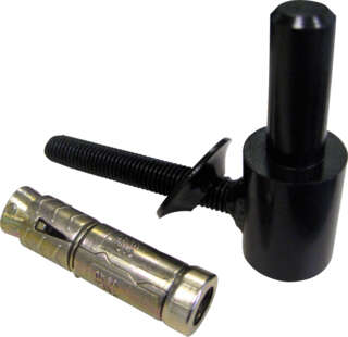 Gond à visser + cheville