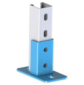 Base for steel profile