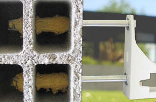 FIX-STORE ISO en situation avant isolation