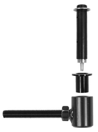 Hinge for external insulation block