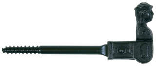 Arrêt de volet tête de bergère à visser