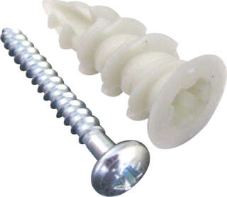 CHEVILLE PLAK NYLON + vis tête ronde