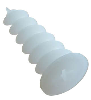 Wall plug for use in polystyrene