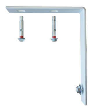 FIXATION CHAUFFE-EAU MURAL PLAT - pose verticale