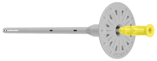 Screw-in insulation plug metal rod