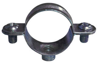 Collier simple zingué blanc