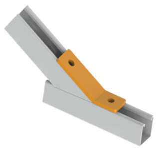 ÉQUERRE OUVERTE 45° en situation