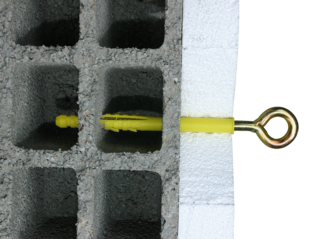 Anneau électricien vue en coupe