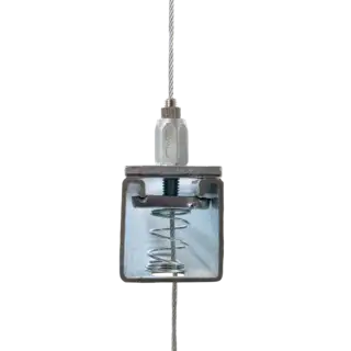 Suspente clim 41 x 41 - vue en coupe