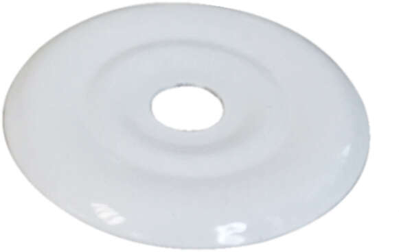 Rosace plate blanche