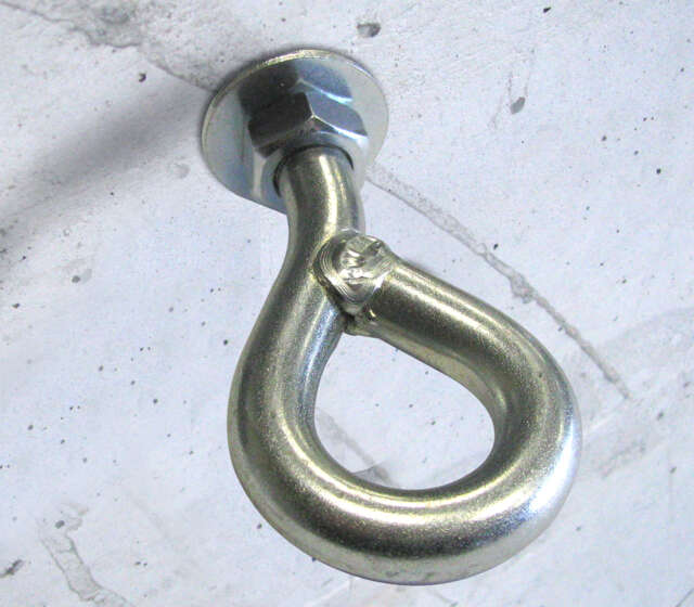 CHEVILLE ANNEAU ÉCHAFAUDAGE BÉTON en situation
