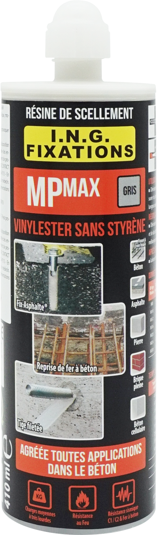 Résine MP MAX 410 ml